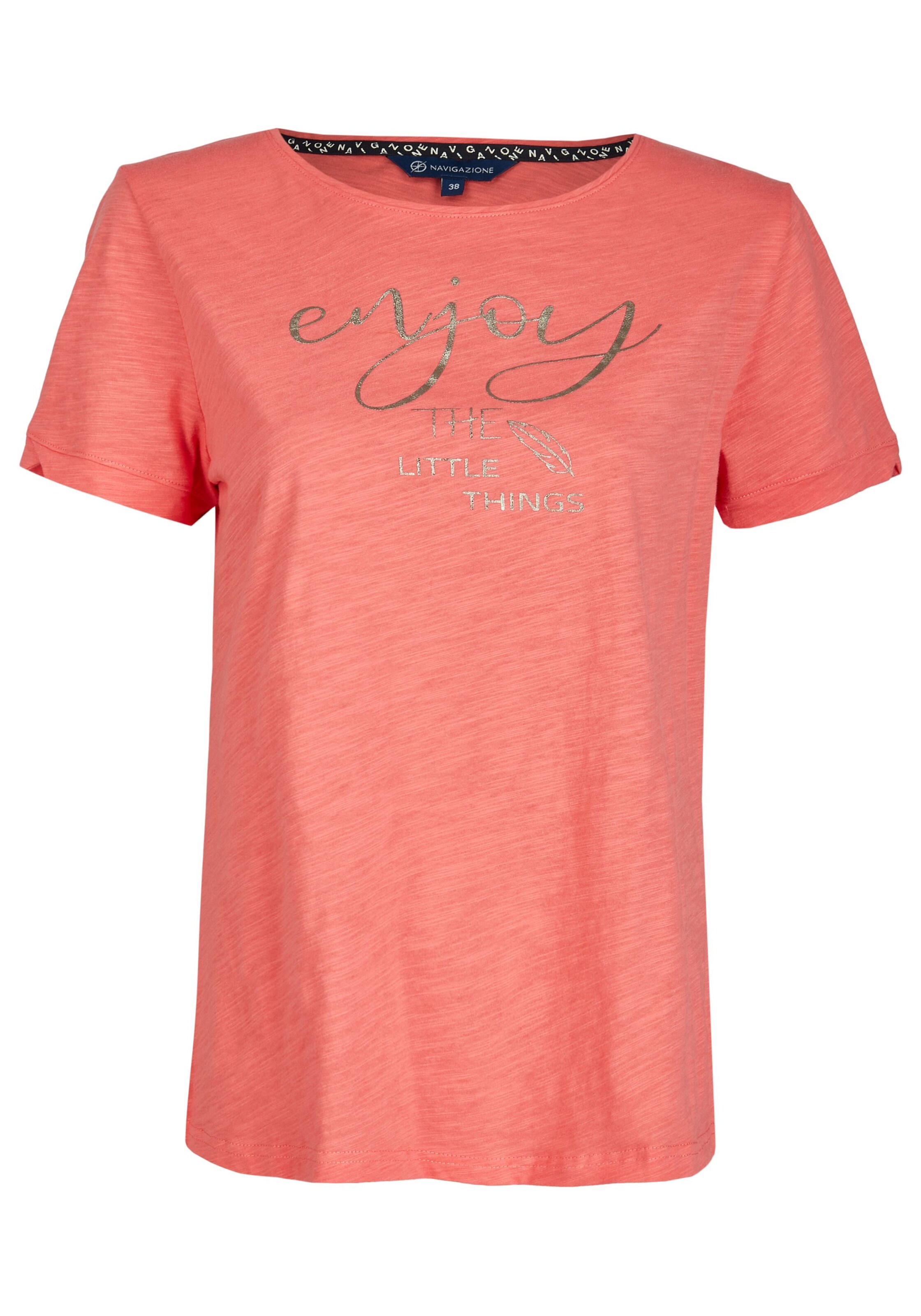 Navigazione Shirt in Rot: Vorderseite