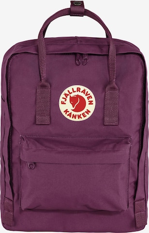 Fjällräven Backpack 'Kånken' in Purple: front