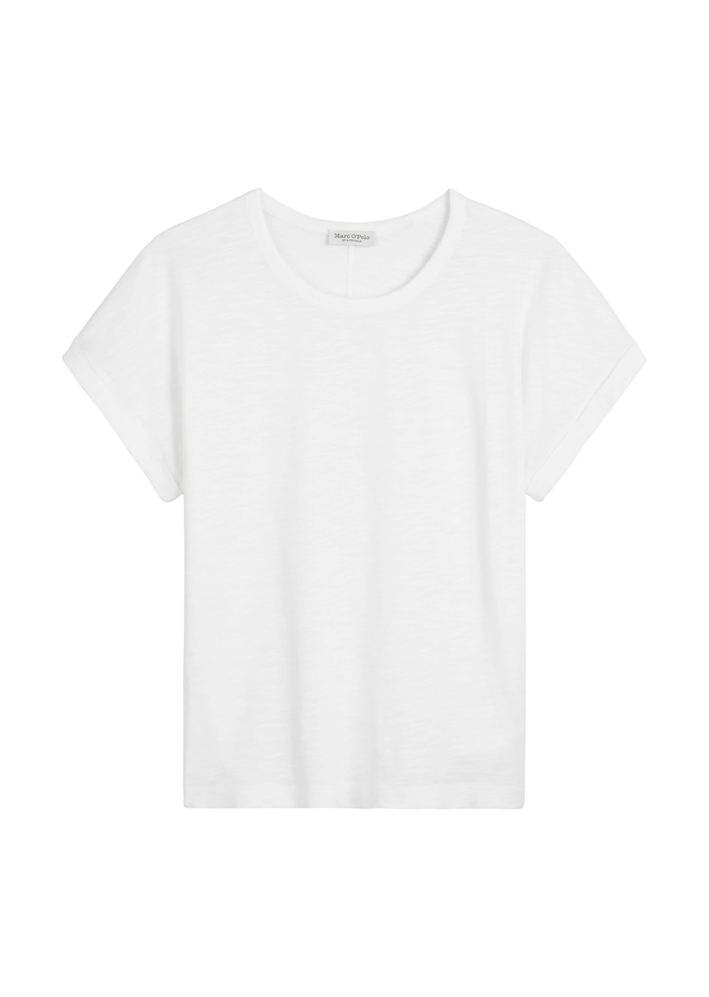 Marc O'Polo Shirt in Wit: voorkant