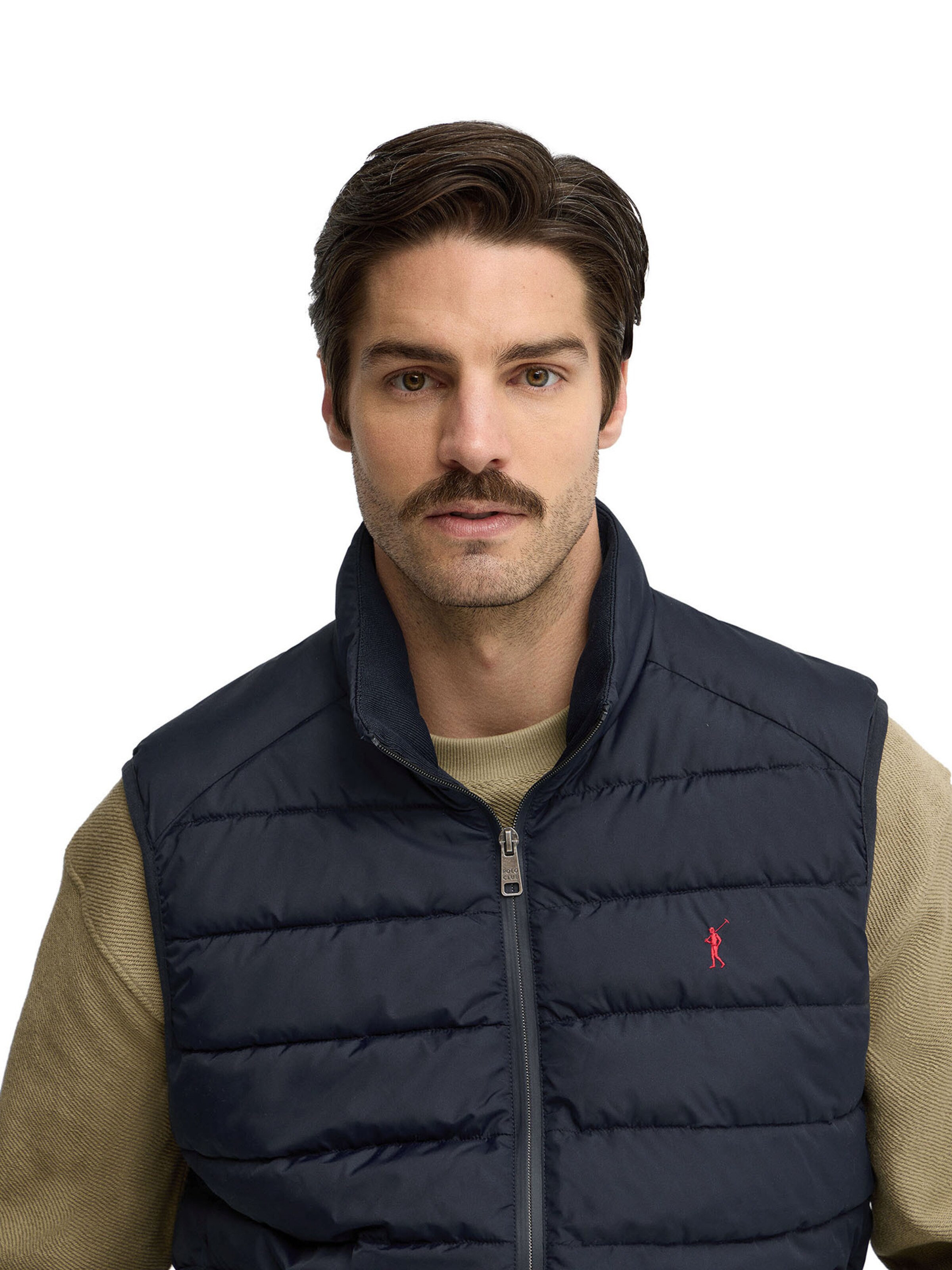 Polo Club Vest in Blue