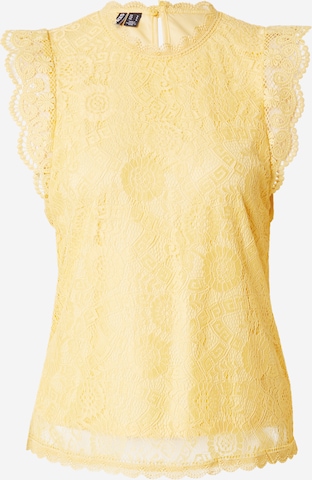 PIECES Блуза 'Olline' в жълто: отпред