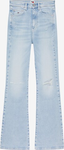 Tommy Jeans Flared Jeans 'Sylvia' in Blauw: voorkant