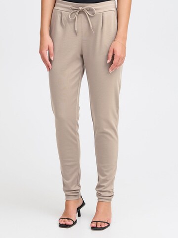 ICHI - Tapered Pantalón ' IHKate ' en gris