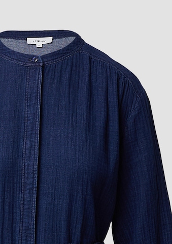 s.Oliver Shirt dress in Blue