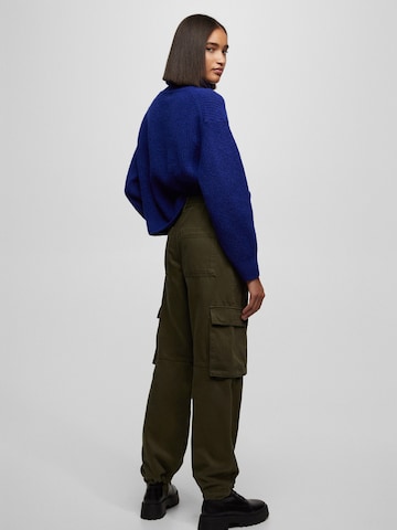 Pull&Bear Loosefit Cargo farmer - zöld