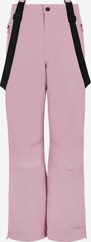 PROTEST Regular Workout Pants 'Sunny' in Pink: front