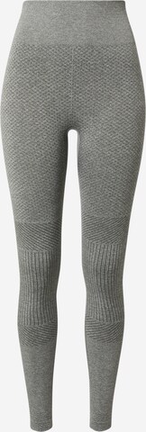 Athlecia Skinny Sportbroek 'Alysa' in Grijs: voorkant