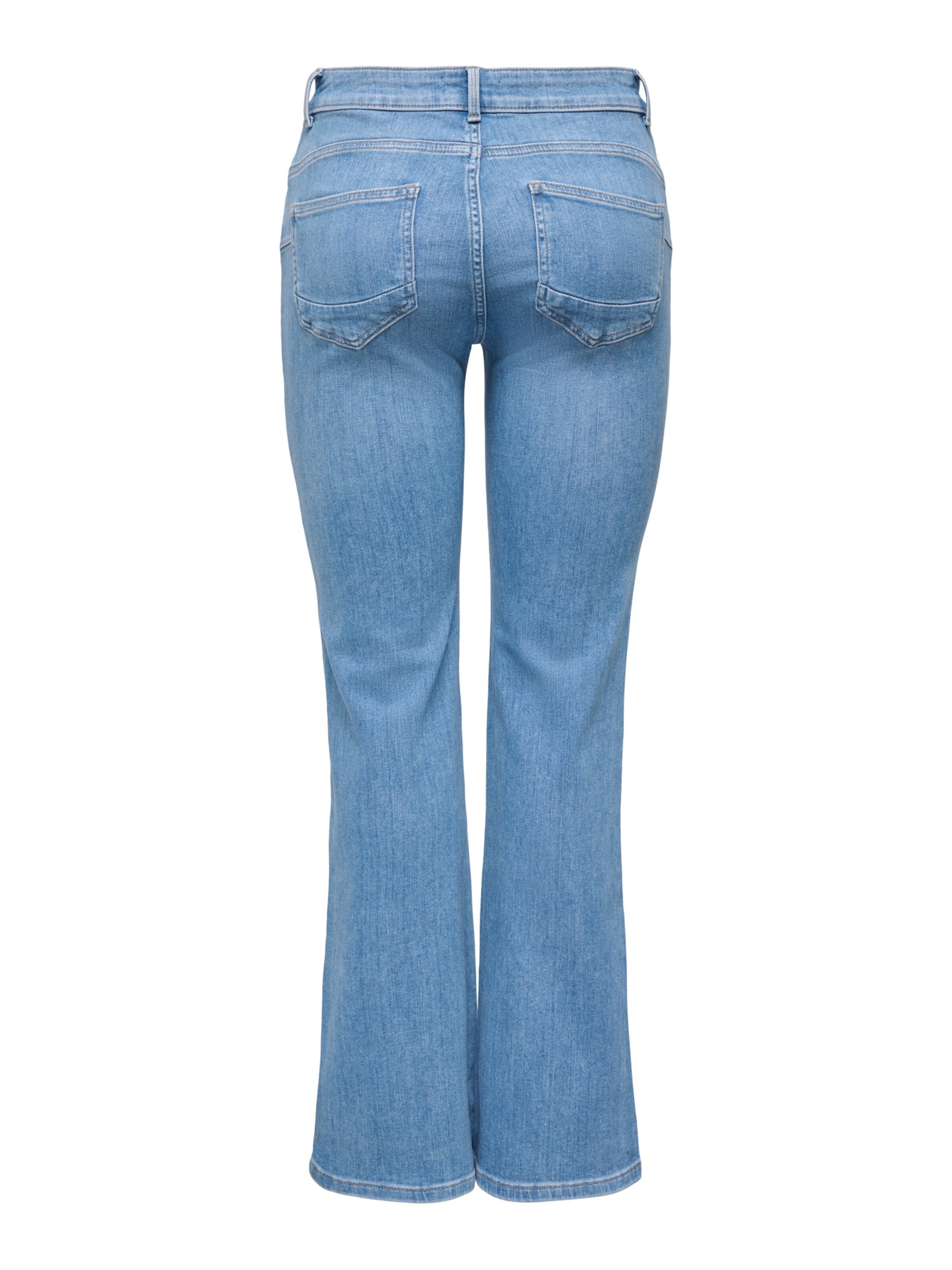 évasé Jean 'ONLTHEILA' ONLY en bleu