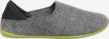 Gottstein Classic Flats 'Wool Slip-On' in Grey: front