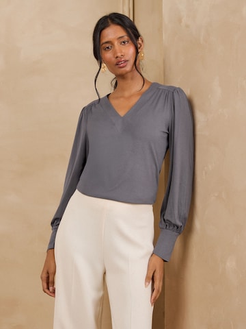 Camicia da donna di love & roses in grigio