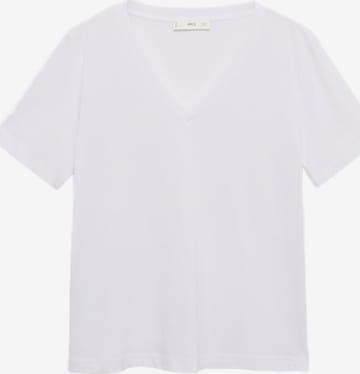 MANGO Paita 'CHALSPIC' värissä valkoinen: etupuoli