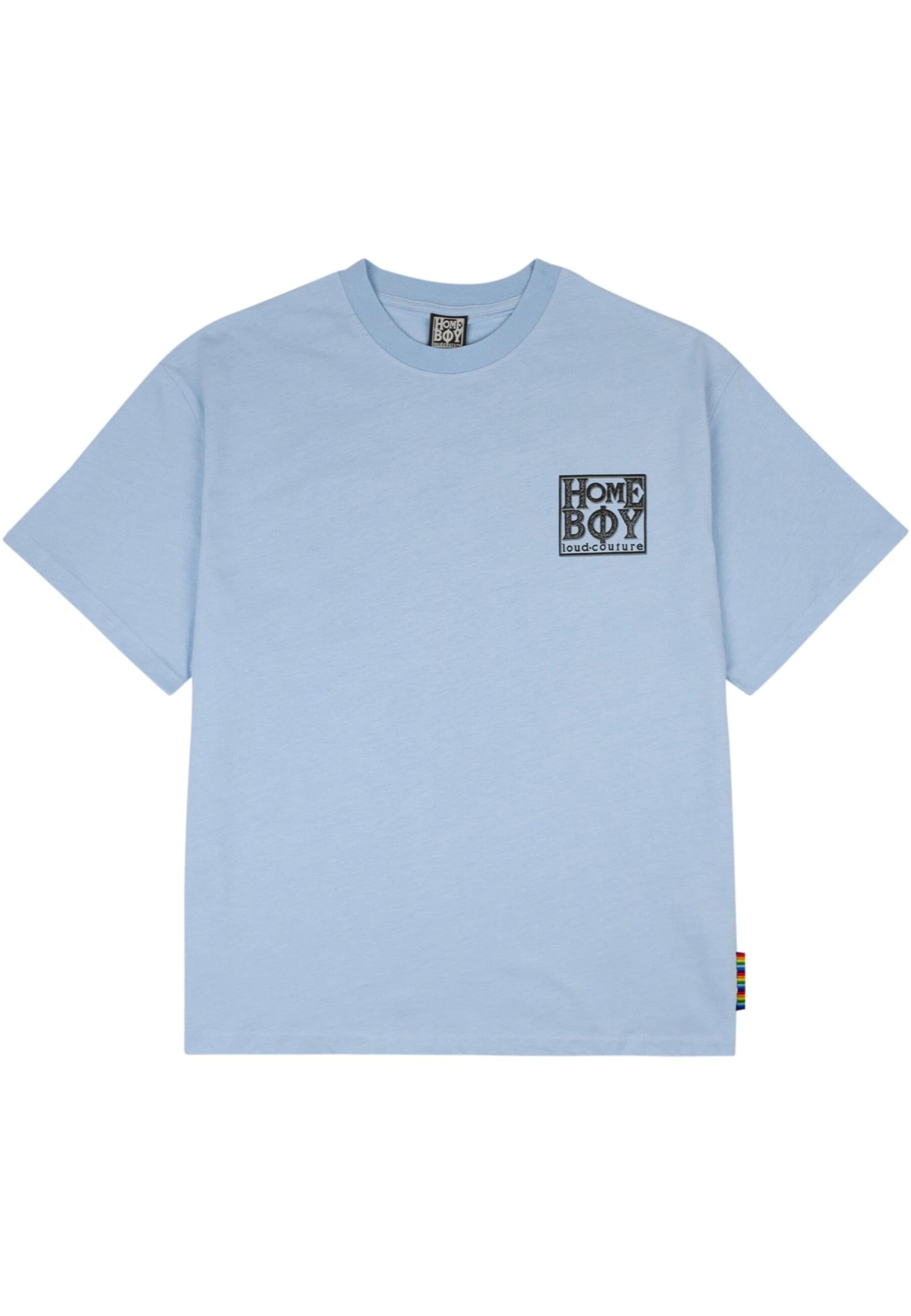T-Shirt &#x27;Old School&#x27; HOMEBOY en bleu : devant