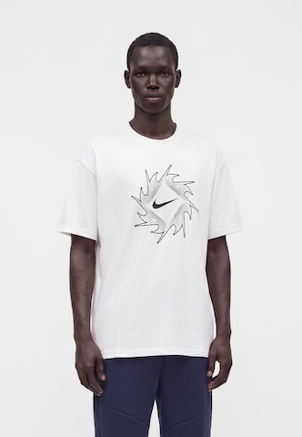 Nike Sportswear - Camiseta en blanco: frente