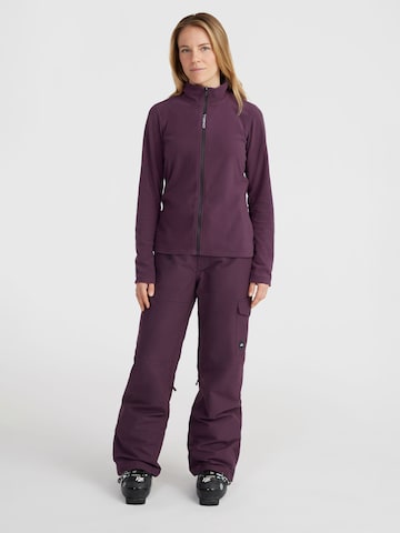 O'NEILL Athletic Fleece Jacket ' Jack's Polartec 100 Fz' in Purple