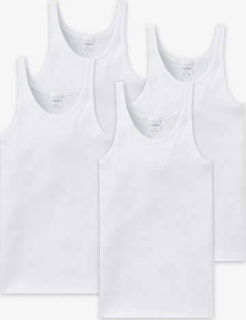 SCHIESSER Undershirt in White: front