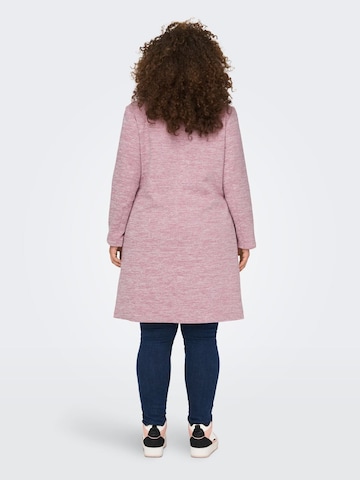 ONLY Carmakoma Between-Seasons Coat 'Carrie' in Pink