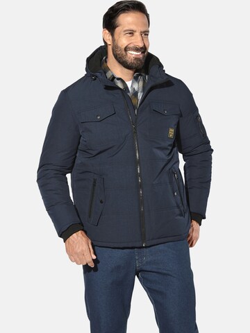 Jan Vanderstorm Outdoorjas 'Eirholm' in Blauw