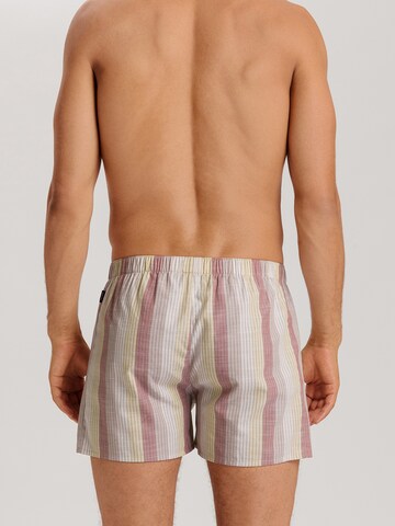 Hanro - Boxers ' Fancy Woven ' em bege