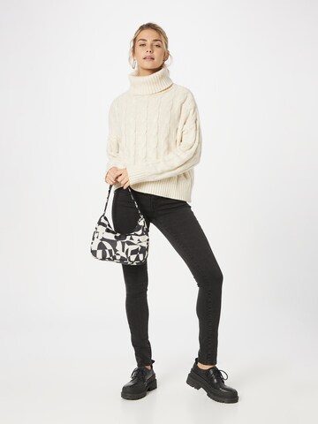 ONLY Skinny Jeans 'CORAL' i svart