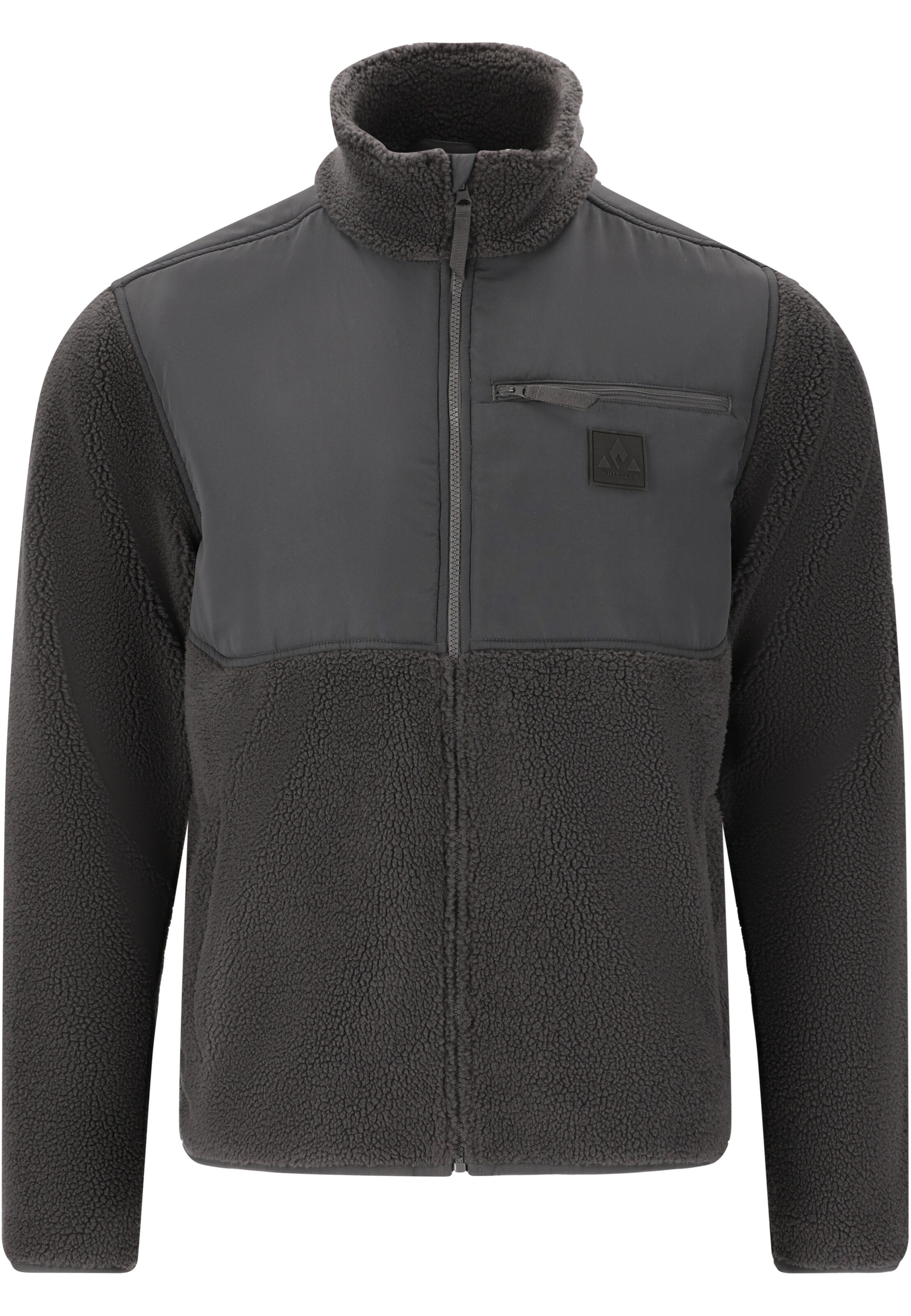 Whistler Fleecejacke 'Sprocka' in Grau: Vorderseite
