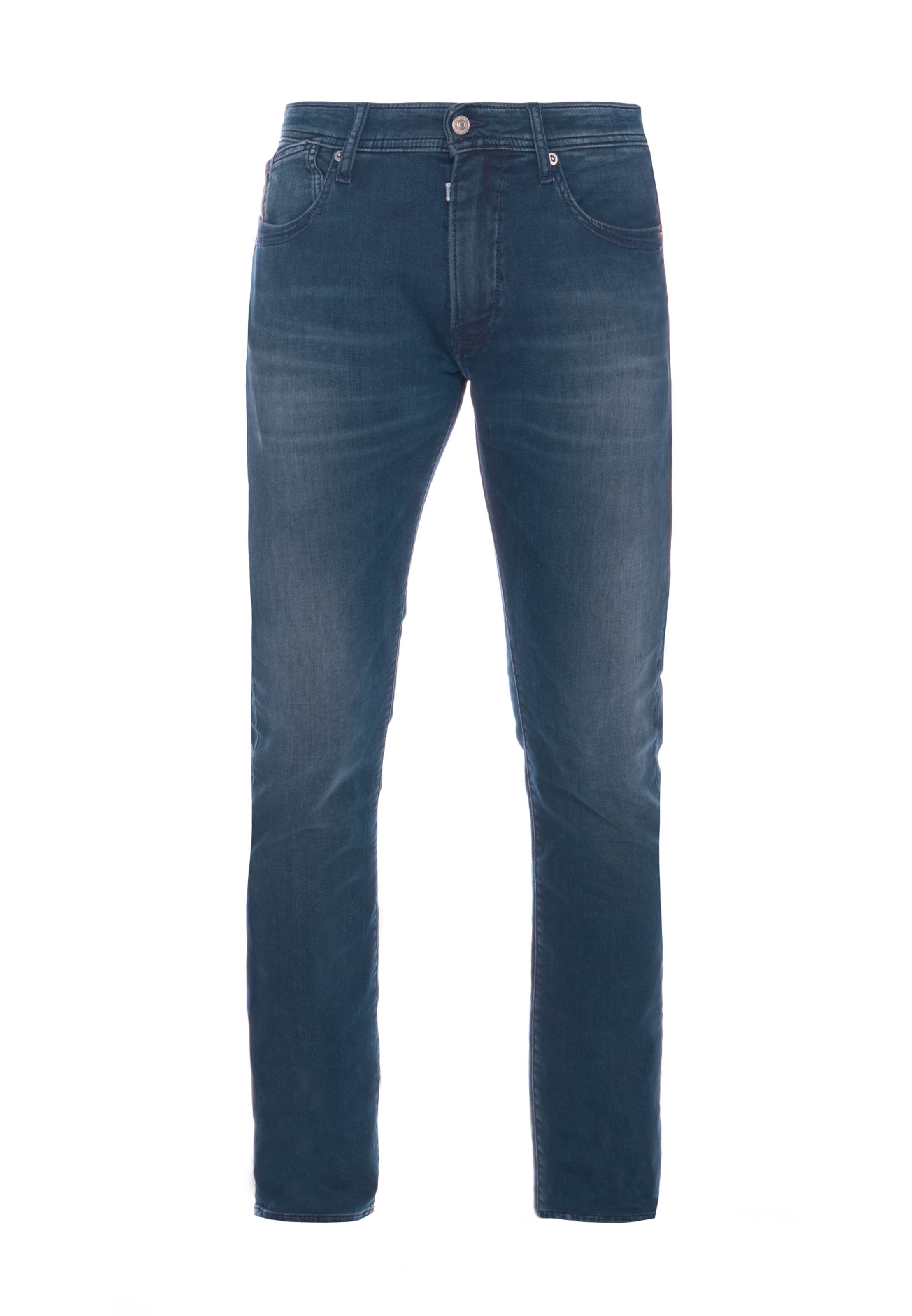 Le Temps Des Cerises Slimfit Jeans '700/11JO' in Blauw: voorkant