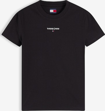 Tommy Jeans T-shirt 'CLASSIC' i svart: framsida