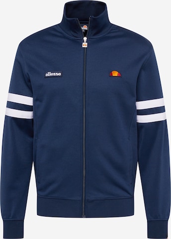 ELLESSE Sweat jacket 'Roma' in Blue: front