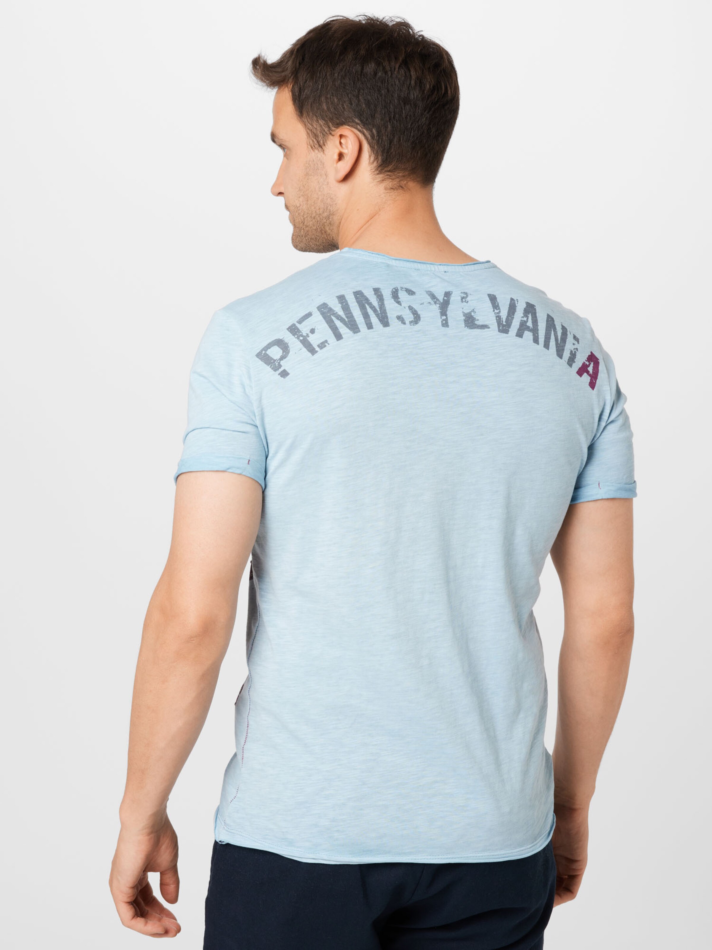 Männer Shirts Key Largo Shirt 'GRIFFIN' in Hellblau - IY42130 Männer Shirts Key Largo Shirt 'GRIFFIN' in Hellblau - IY42130