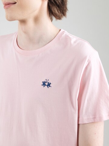 La Martina T-shirt i rosa