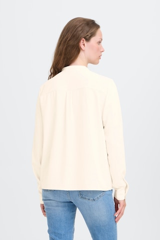 ICHI Bluse 'SOFFIE' in Beige