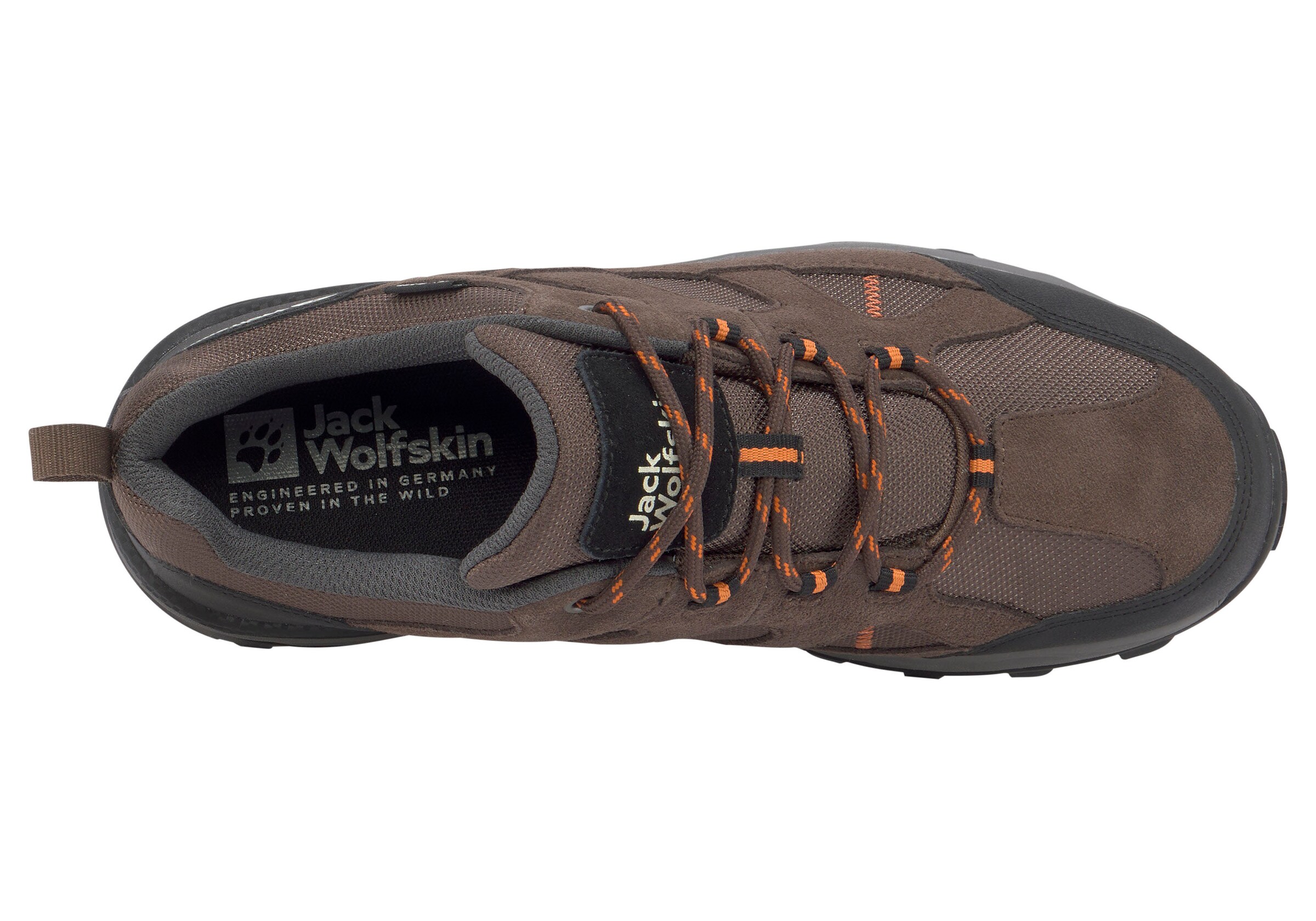 Chaussure basse JACK WOLFSKIN en marron