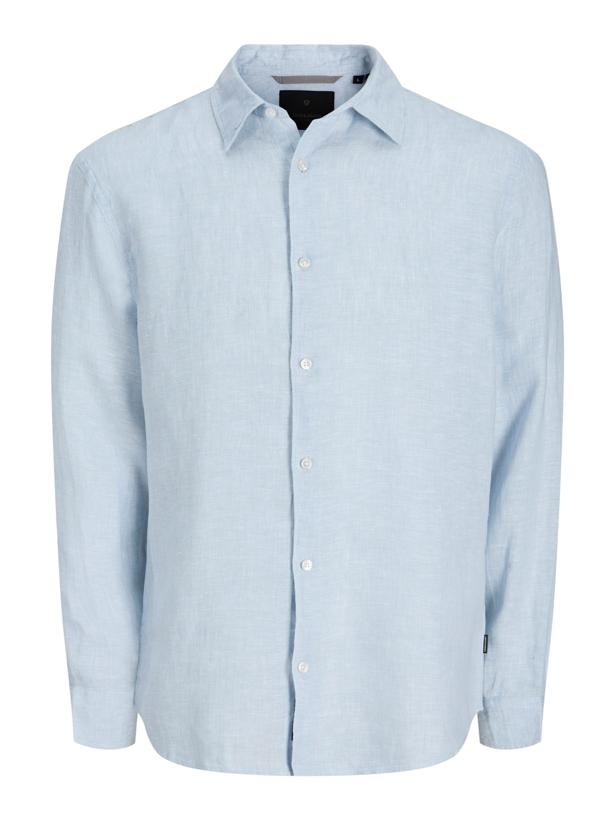 Chemise 'JPRBLALAWRENCE' JACK & JONES en bleu : devant