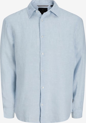 Chemise 'JPRBLALAWRENCE' JACK & JONES en bleu : devant