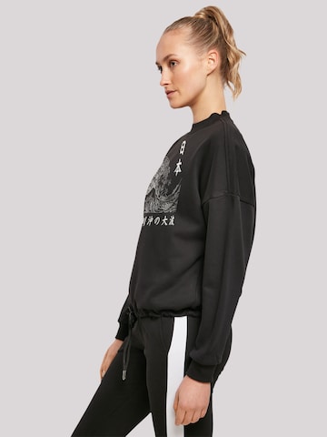 F4NT4STIC Sweatshirt 'Kanagawa' in Zwart