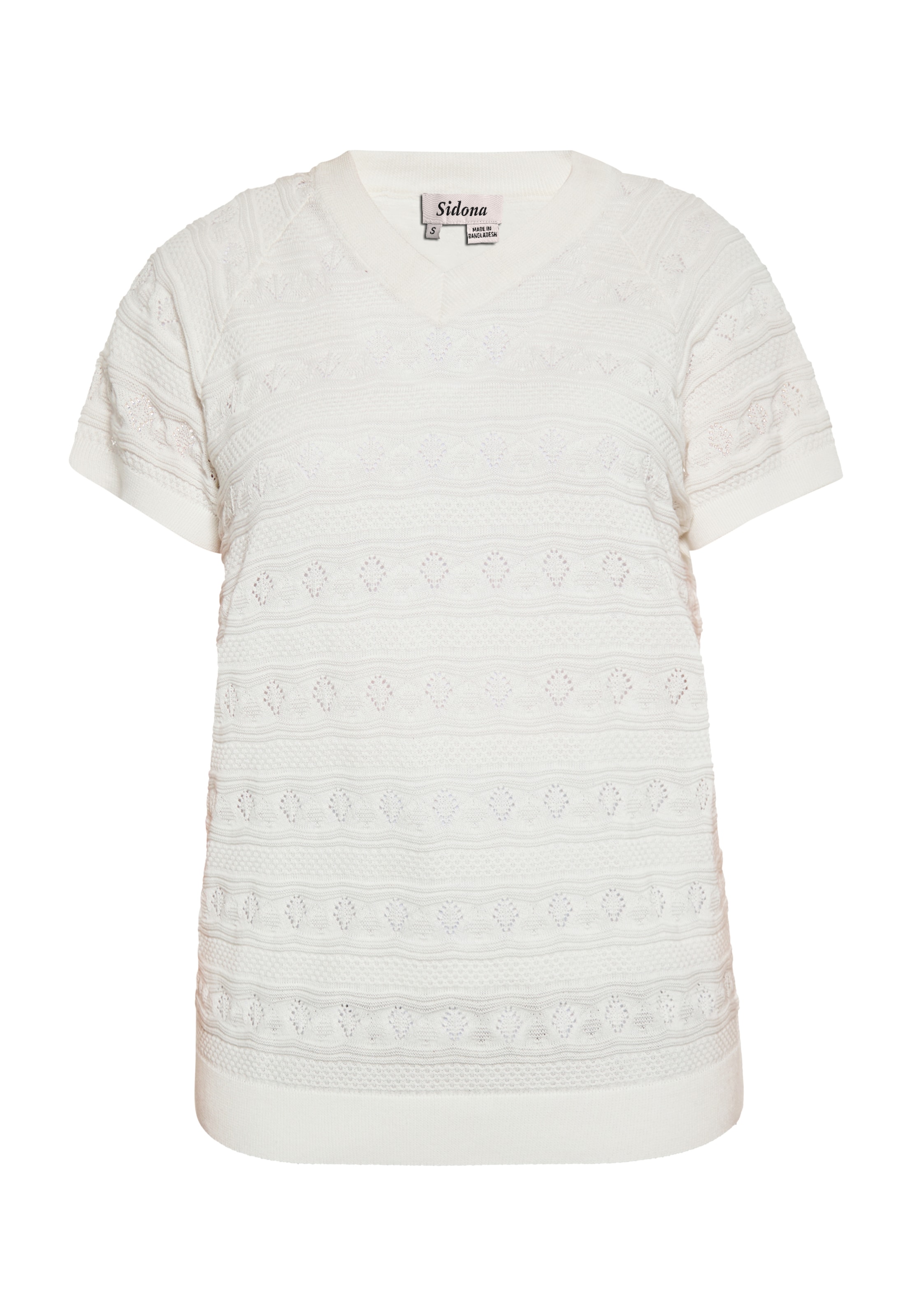 Sidona Trui in Wit: voorkant