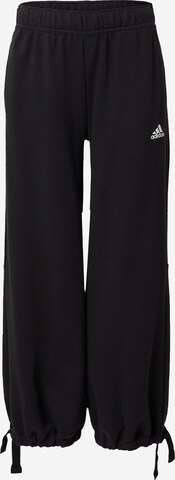 Wide Leg Pantalon de sport 'Dance Versatile ' ADIDAS SPORTSWEAR en noir : devant