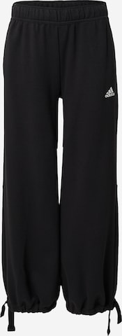 ADIDAS SPORTSWEAR Zvonové kalhoty Sportovní kalhoty 'Dance Versatile ' – černá: přední strana