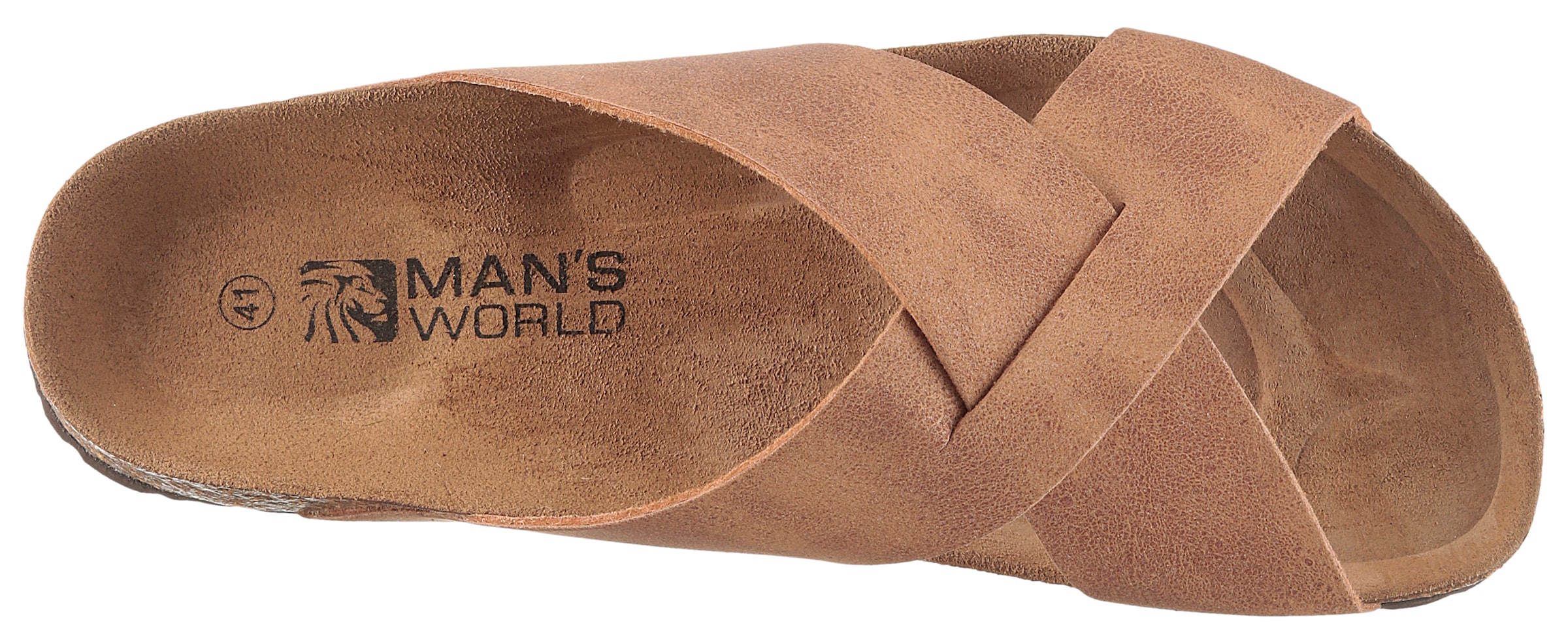 Man's World Mules in Beige