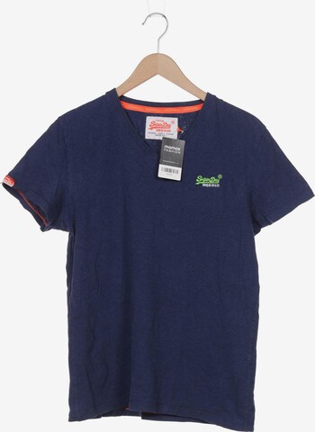 Superdry T-Shirt L in Blau: predná strana