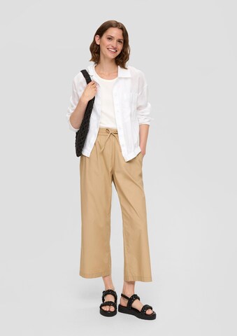 s.Oliver Loose fit Pants in Beige