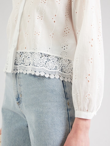Hailys Bluse 'Ta44jo' i hvid