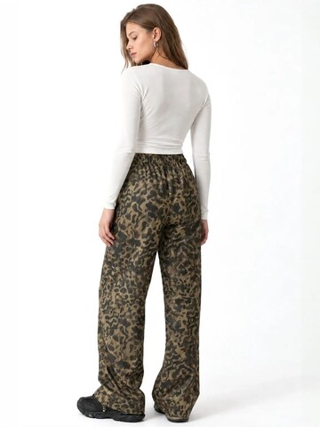 Wide leg Pantaloni de la MixRay pe mai multe culori