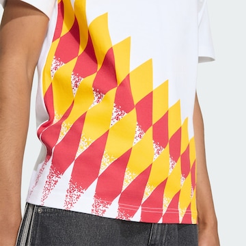 T-Shirt fonctionnel 'AS Rom Seasonal' ADIDAS PERFORMANCE en blanc