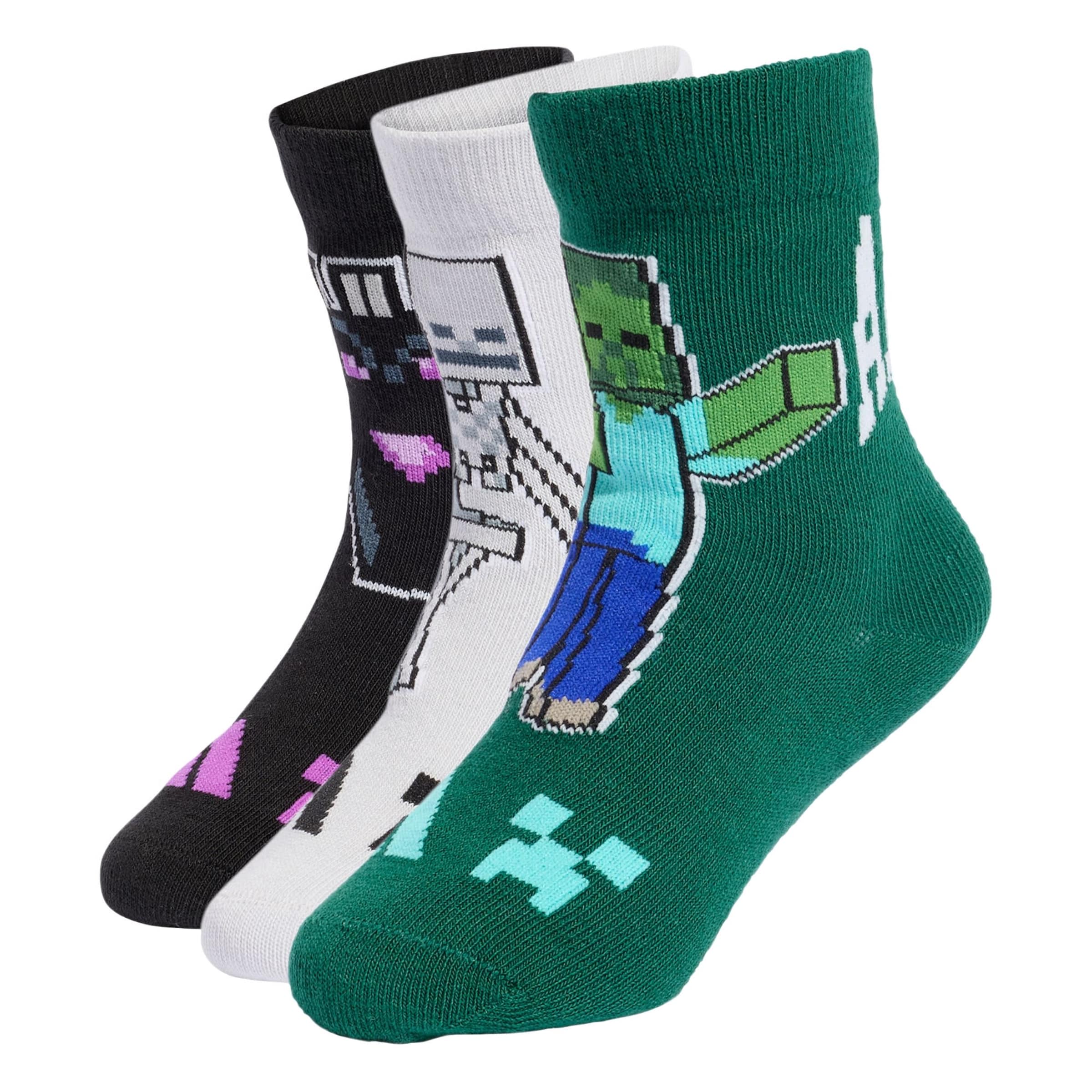 ADIDAS SPORTSWEAR Sportsocken 'Minecraft' in Grau: Vorderseite