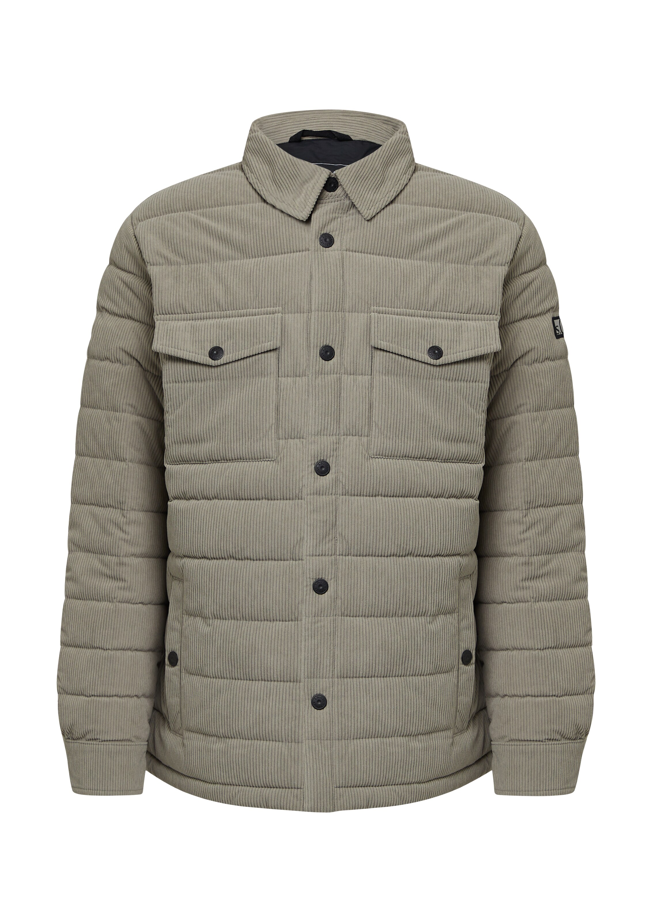 Giacca di mezza stagione di s.Oliver in grigio: frontale