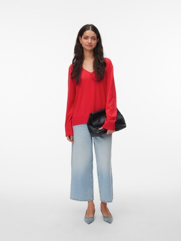 Pulover 'VMSilje' de la VERO MODA pe roșu