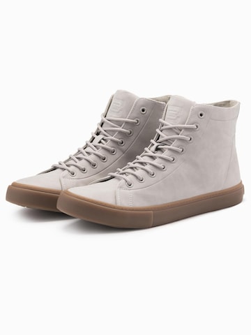 Ombre Sneakers hoog 'Foth-0187' in Grijs