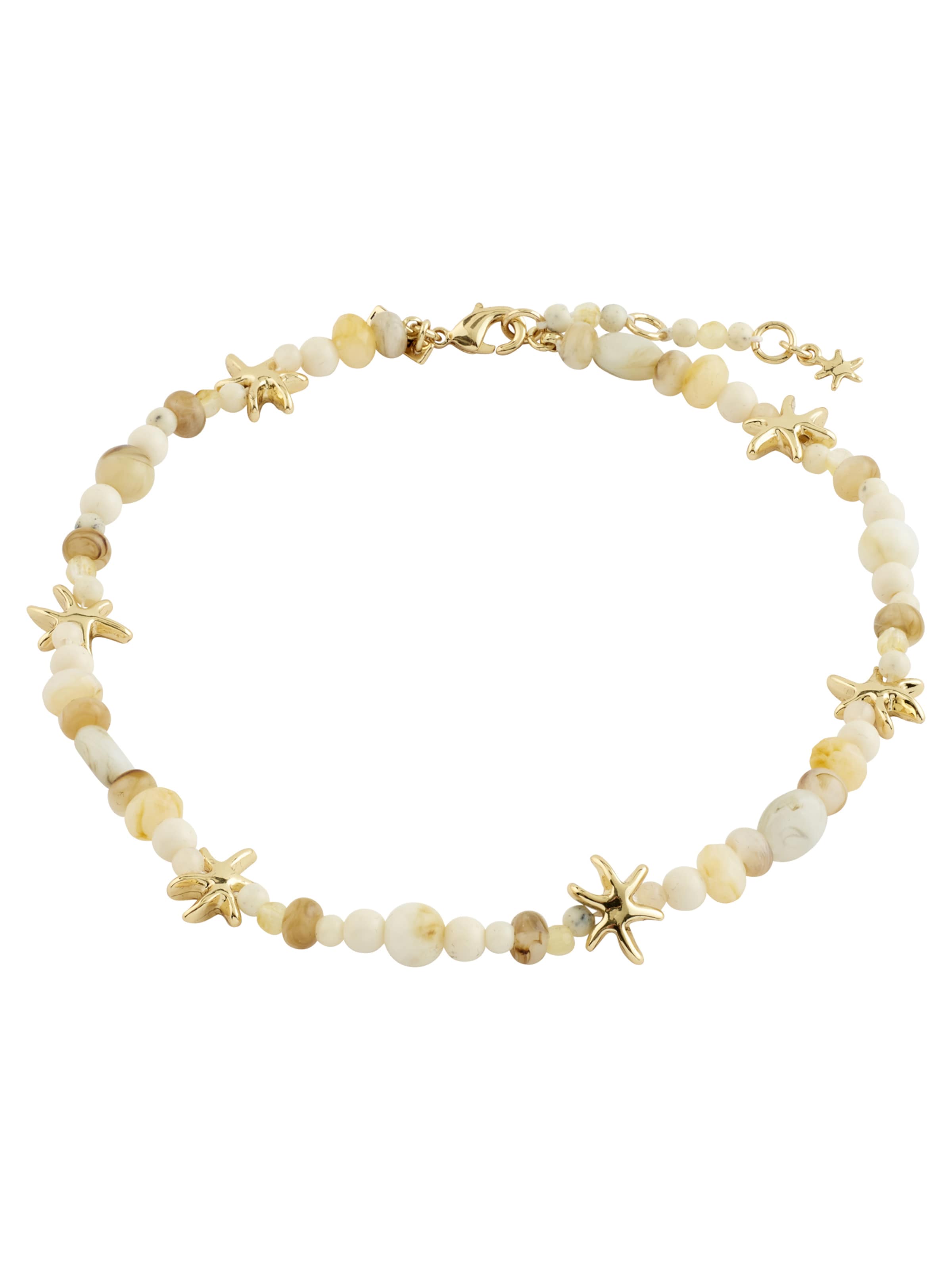 Pilgrim Šperky na nohu ' Prism ' – zlatá: přední strana