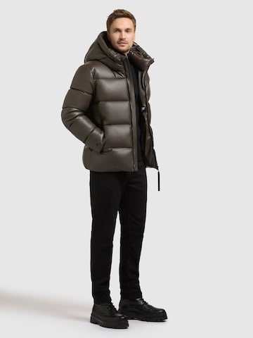 Veste d’hiver 'Coen' khujo en marron