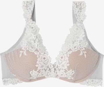 INTIMISSIMI Balconette BH 'Pretty Flowers' in Grau: predná strana